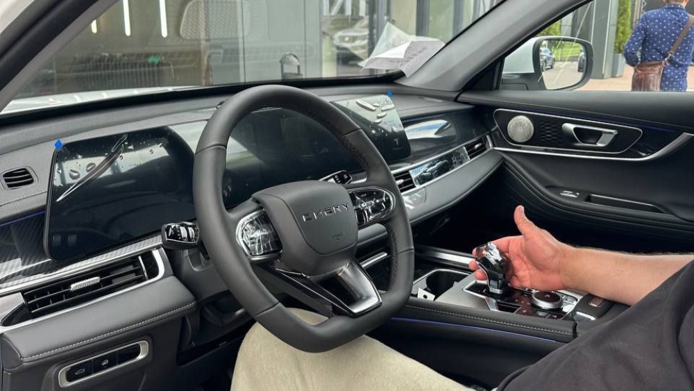 Chery Tiggo 7 pro max новый салон кроссовера