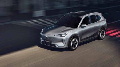 В Китае анонсирован официальный запуск продаж кроссовера Geely Galaxy E5