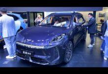 Видеообзор экстерьера и интерьера роскошного электромобиля DAYUN YUANHANG H9 EV 2024