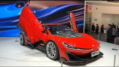 Видеообзор экстерьера и интерьера китайского суперкара GAC Aion Hyper SSR EV 2024