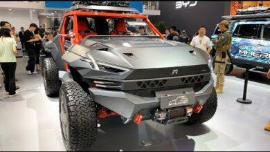 Видеообзор экстерьера и интерьера Dongfeng Warrior 917 M-HUNTER EV 2024 года