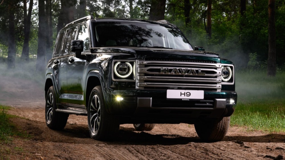 новый внедорожник haval h9 второго поколения передняя сторона