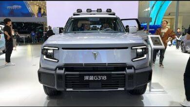 Видеообзор экстерьера и интерьера Changan Deepal G318 2024 года | Внедорожник с увеличенным запасом хода