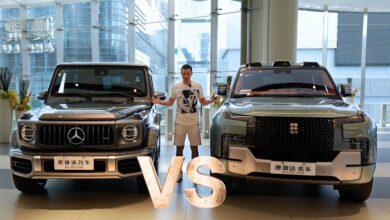 Видео батл: Китаец U8 vs Mercedes G63 AMG
