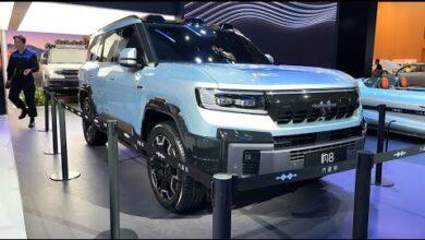 Видеообзор экстерьера и интерьера BYD Fang Cheng Bao Leopard 8 2024