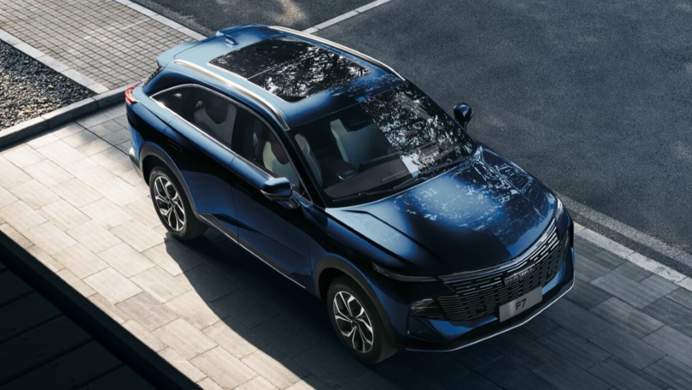 Haval F7 новый верх передняя сторона синий