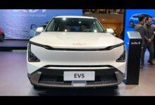 Видеообзор экстерьера и интерьера KIA EV5 2024 года