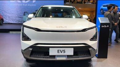 Видеообзор экстерьера и интерьера KIA EV5 2024 года