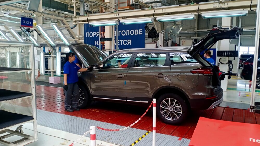 Завод Belgee Сборочное производство Belgee X70