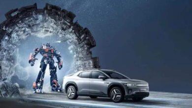 В Китае с конвейера сошел инновационный кроссовер Changan Nevo E07 (Qiyuan E07). В Китае с конвейера сошел инновационный кроссовер Changan Nevo E07 (Qiyuan E07).