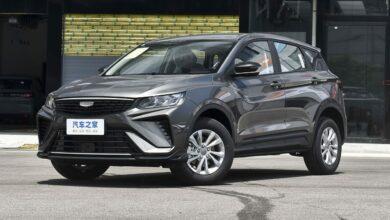 В Китае вышла новая версия Geely Coolray без турбомотора и роботизированной трансмиссии. В Китае вышла новая версия Geely Coolray без турбомотора и роботизированной трансмиссии.