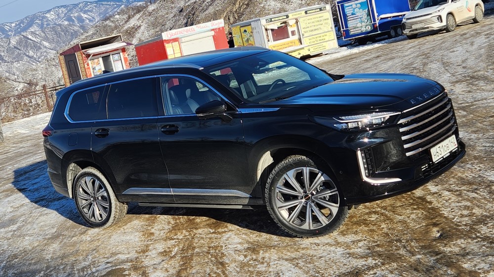 Тест Exeed VX, вид спереди