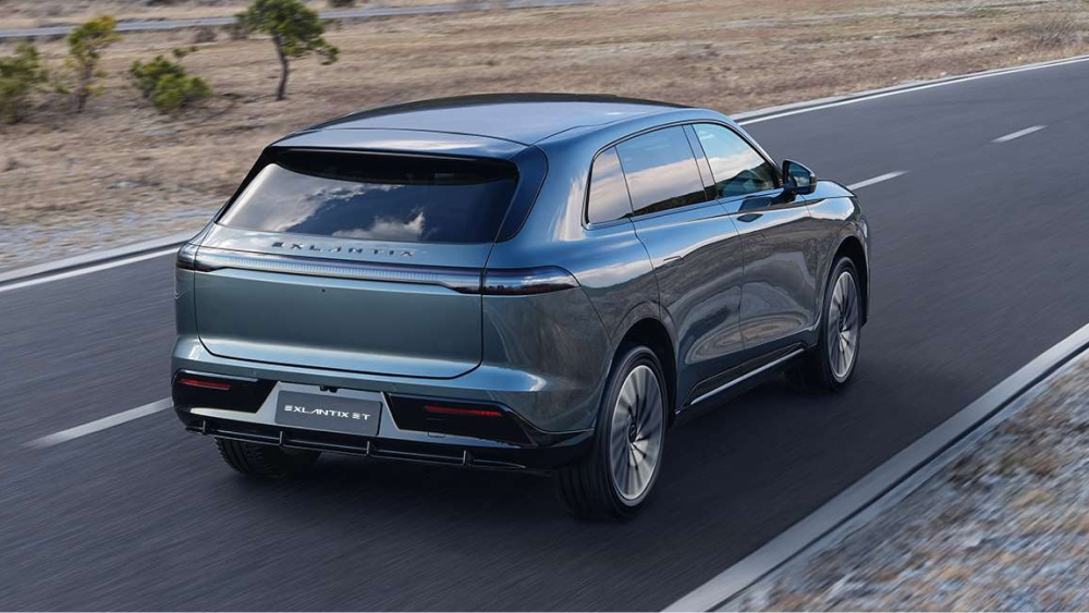 exlantix et кроссовер сторона задняя зеленая