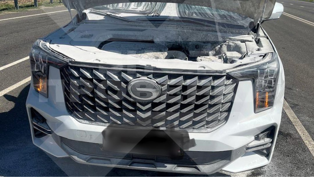 кроссовер gac gs8 ii пожарный отсек двигателя внутреннего сгорания