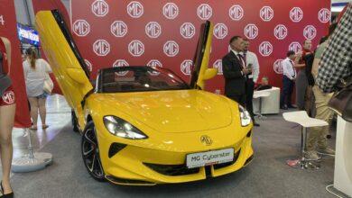 В России представлен родстер MG Cyberster Roadster в единственной комплектации. В России представлен родстер MG Cyberster Roadster в единственной комплектации.