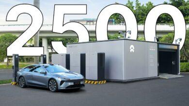Компания Nio построила более 2500 станций замены аккумуляторов Power Swap Stations (PSS) Компания Nio построила более 2500 станций замены аккумуляторов Power Swap Stations (PSS)