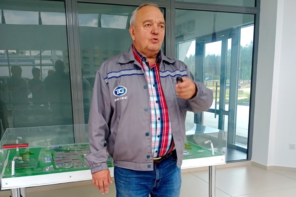 Генеральный директор завода «БелДжи» Геннадий Свидерский