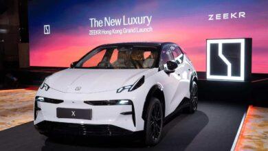 В международном центре Гонконга, компания Geely, представила два варианта праворульной версии Zeekr X В международном центре Гонконга, компания Geely, представила два варианта праворульной версии Zeekr X