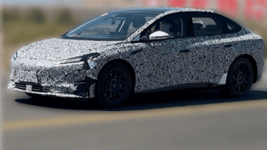 В Китае замечен седан Hongqi E009, при тестировании серийного экземпляра.