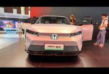 Видеообзор экстерьера и интерьера нового Honda e:NS2 EV 2024