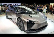 Видеообзор экстерьера и интерьера нового концепта Lexus LF-ZC