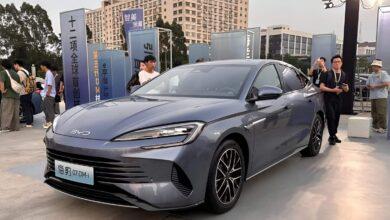В Китае BYD представила обновленный Seal 07 DM-i с запасом хода 2000 км и расходом топлива 3,4 л/100 км В Китае BYD представила обновленный Seal 07 DM-i с запасом хода 2000 км и расходом топлива 3,4 л/100 км
