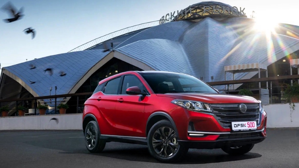 DFSK 500 передняя сторона красная