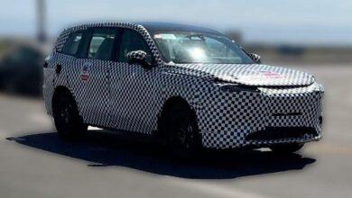 В Китае кроссовер Aito M8 был замечен на испытаниях, это четвертая модель бренда