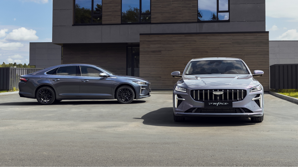 предисловие geely боковая передняя серая