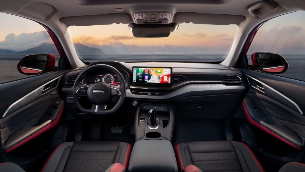 Обновленный интерьер Haval F7x