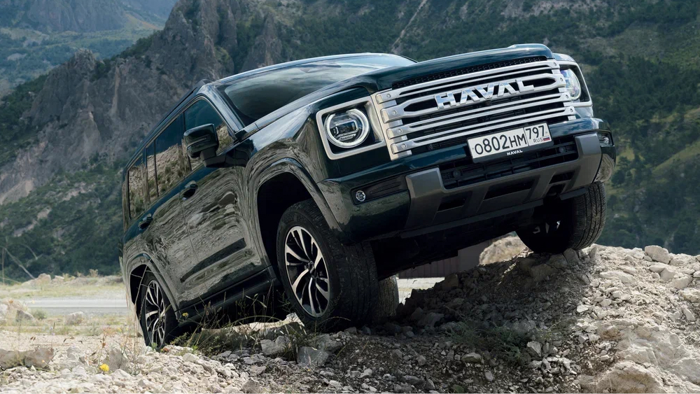 haval h9 боковая передняя часть изумрудно-зеленый начало продаж