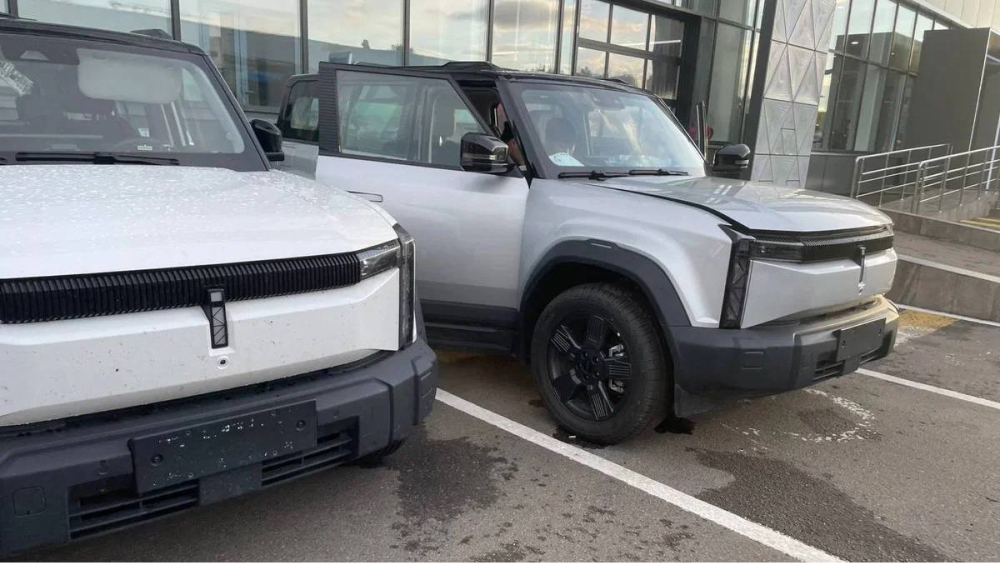 chery icar 03 jaecoo j6 кроссовер передняя сторона