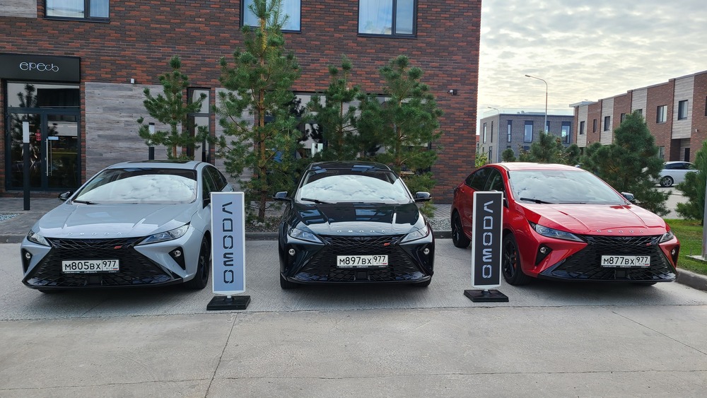 Омода S5 GT передняя часть