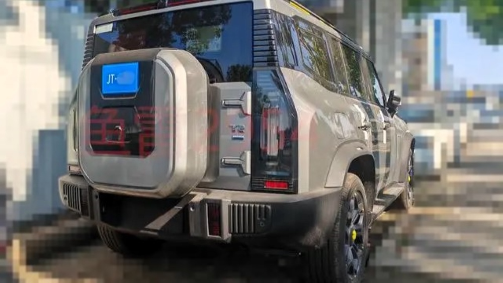 Гибридный кроссовер Jetour T2, экспорт задней части