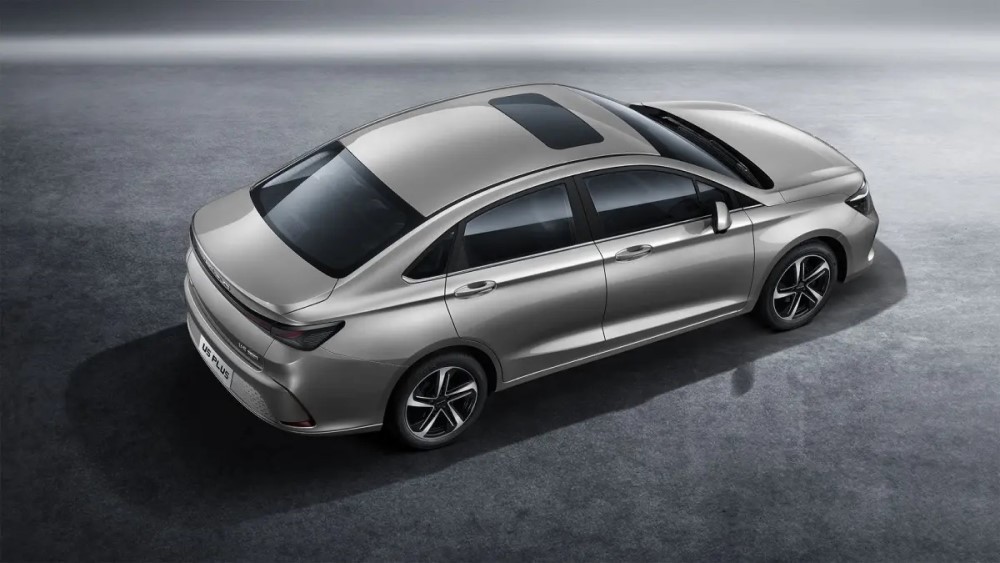 BAIC U5 Plus седан задняя часть верхняя часть