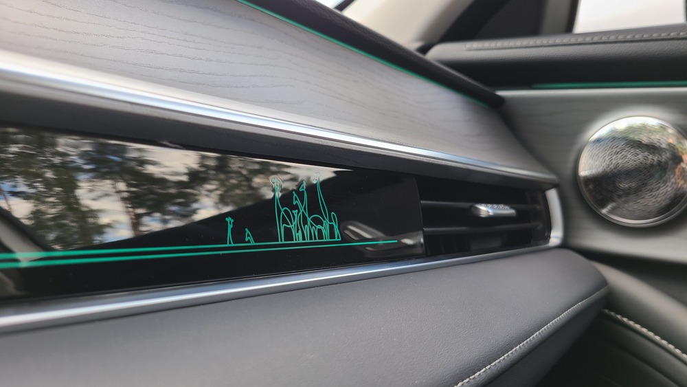 Chery Arrizo 8 салон жирафы передняя панель