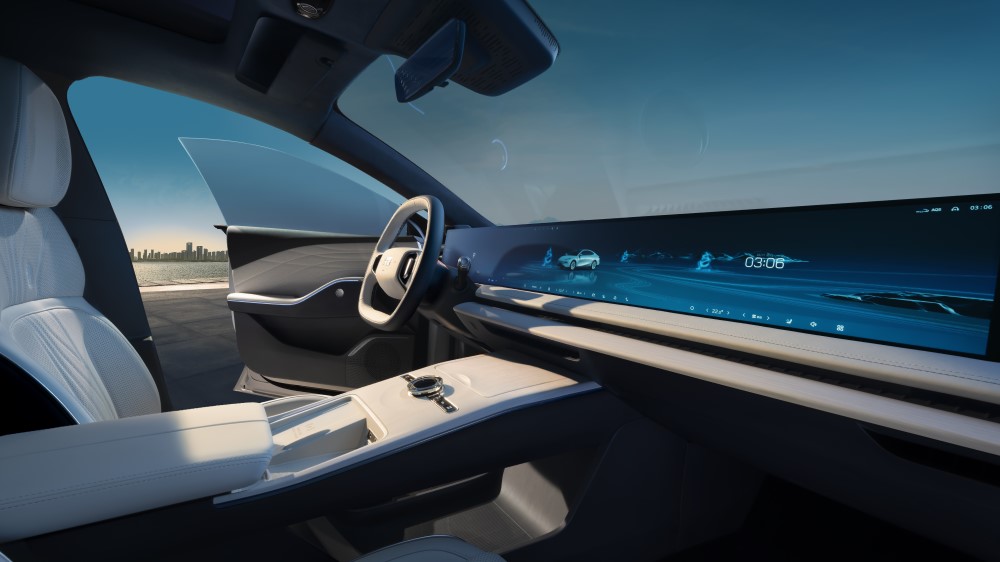 Интерьер салона Geely Galaxy E8