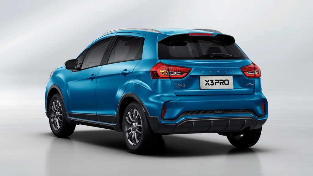 Livan X3 Pro вид сзади