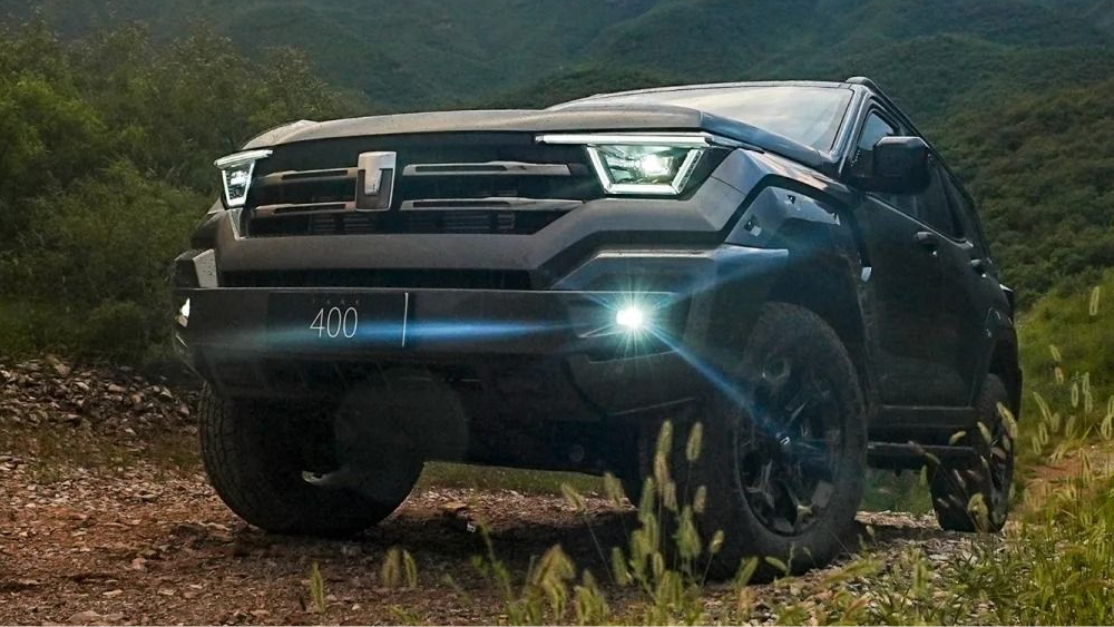 бензобак 400 в Китае серый передний борт