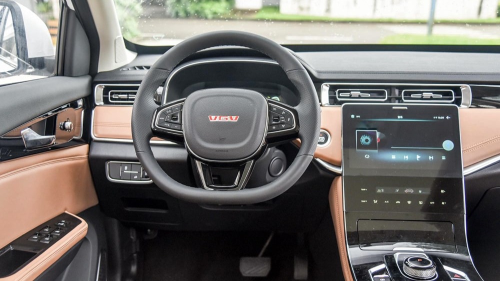 Интерьер VGV U75 Plus