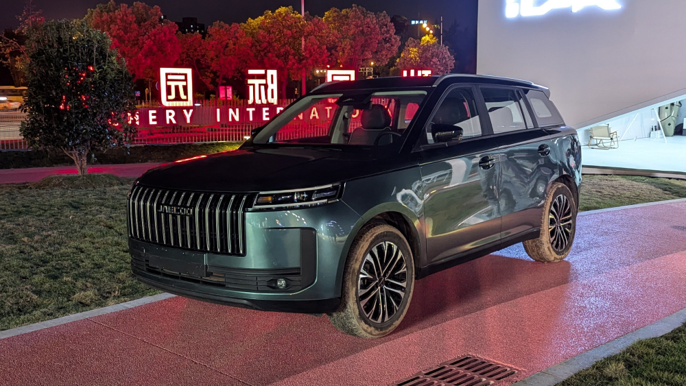 jaecoo j5 кроссовер боковая передняя новая серая китай