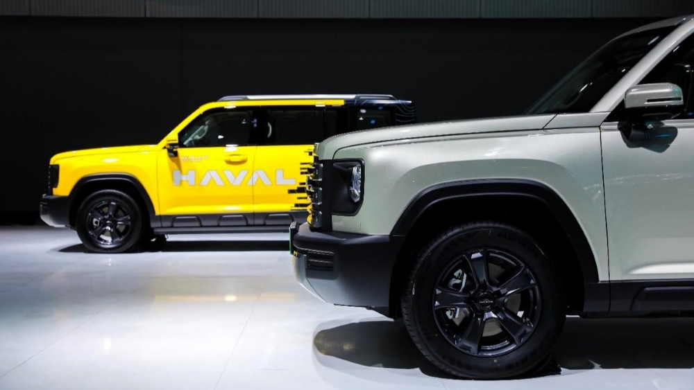 Кроссовер Haval Raptor, вид сбоку