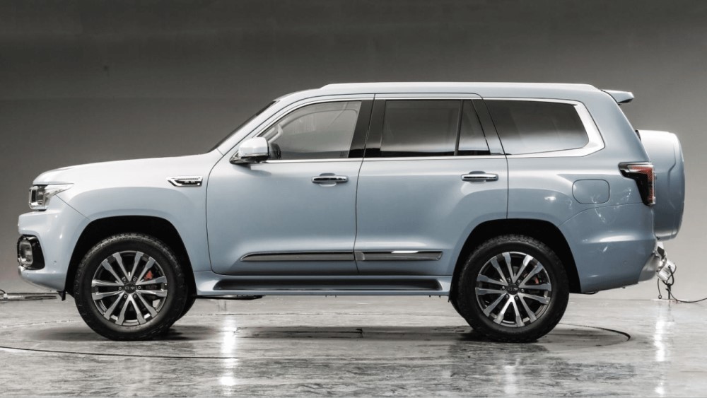 Пекинский внедорожник BAIC BJ60, вид сбоку