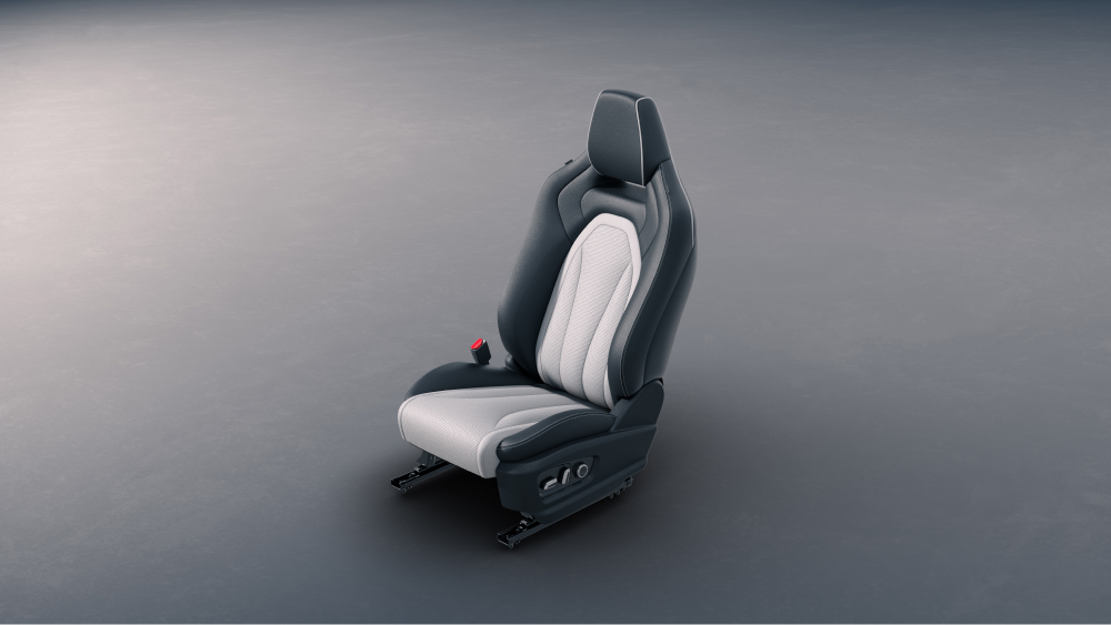 Chery Tiggo 4 новый кроссовер салон белый серый передние сиденья