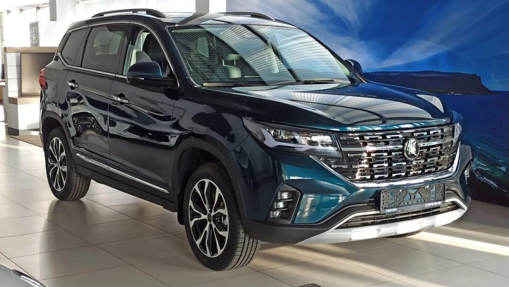 Forting T5 кроссовер боковые передние зеленые