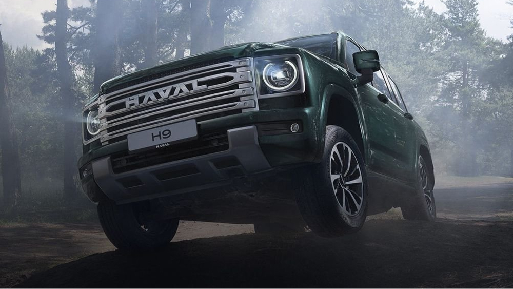 Haval h9 боковая передняя рама внедорожник зеленый