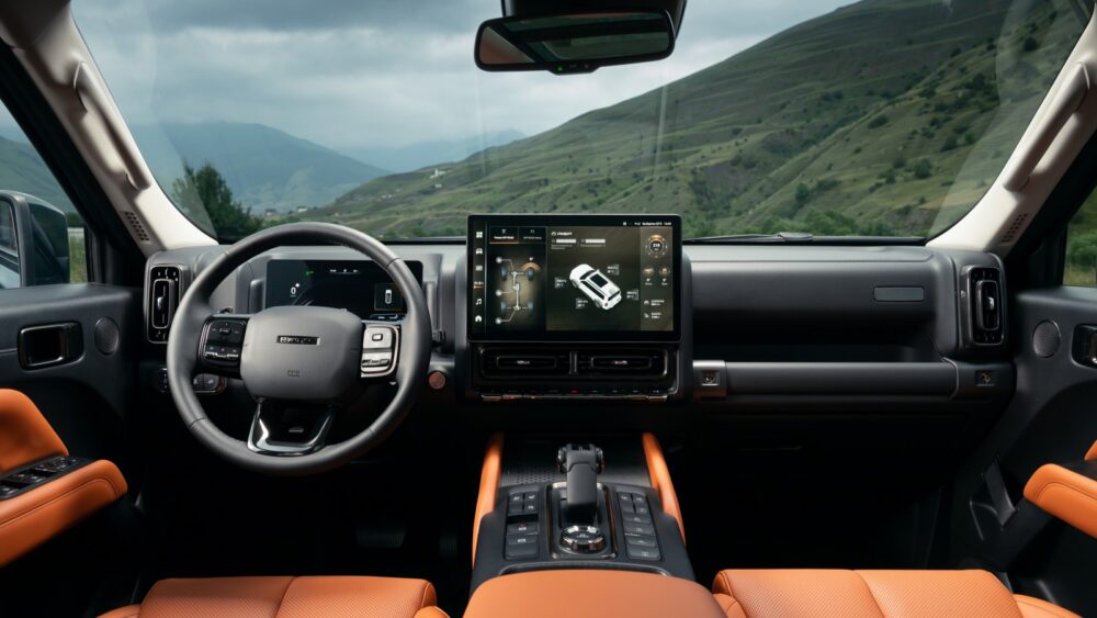 новый Haval H9 тест салона салона передней панели