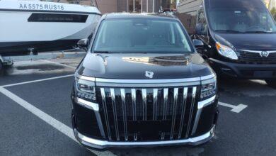 В России компания Sollers показала свой первый минивэн RF8