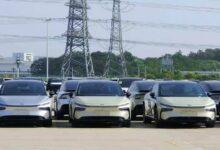 В Китае новый седан Xpeng P7+ накопил достаточные запасы у производителя и готов к продажам