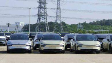 В Китае новый седан Xpeng P7+ накопил достаточные запасы у производителя и готов к продажам В Китае новый седан Xpeng P7+ накопил достаточные запасы у производителя и готов к продажам